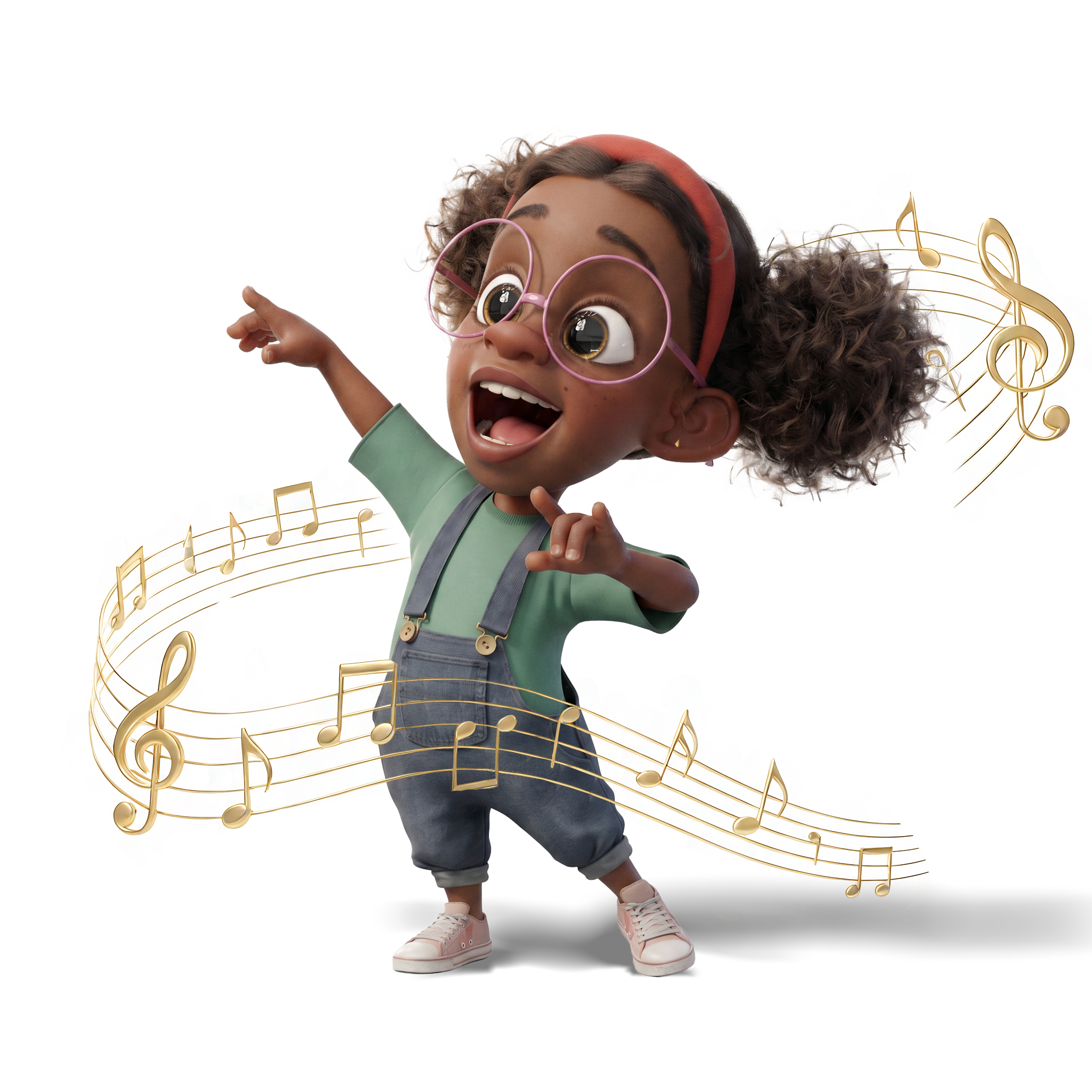 Tanya singing sticker